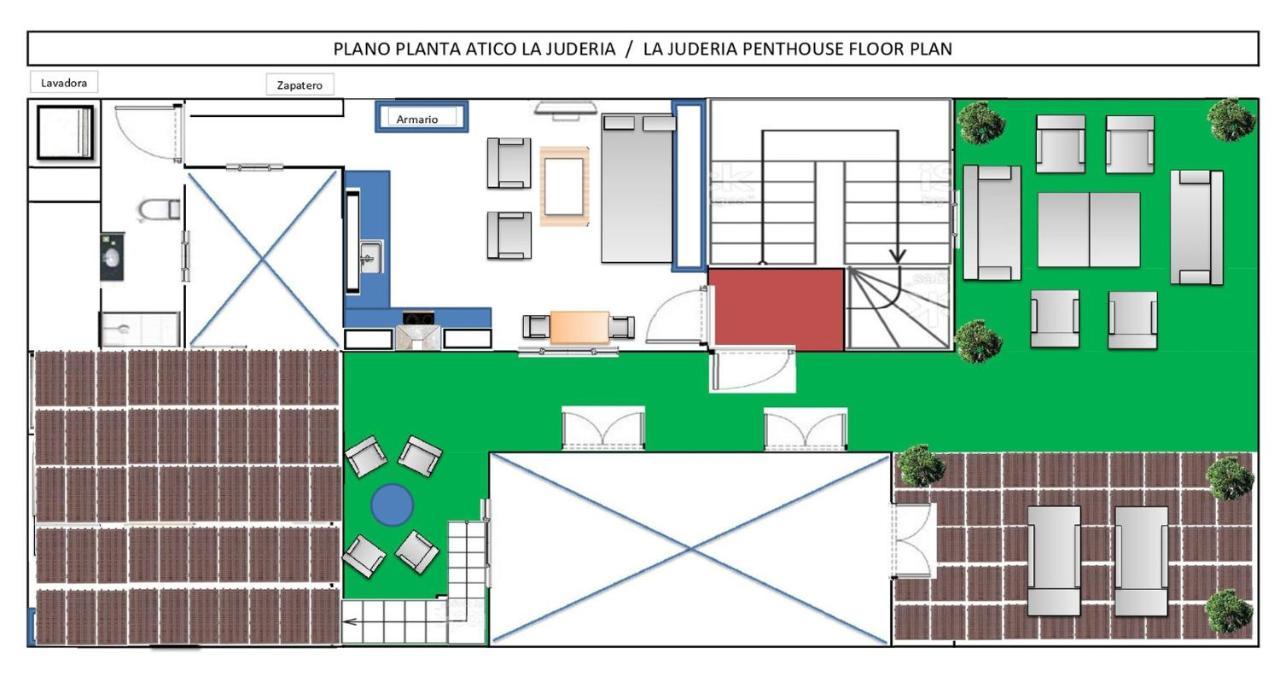 Ferienwohnung Atico La Juderia V33 Sevilla Exterior foto
